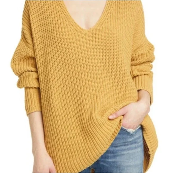Cozy Mustard Sweater - Picture 1 of 5